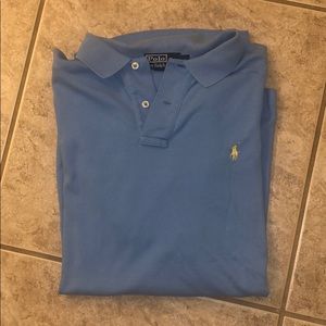 Blue polo
